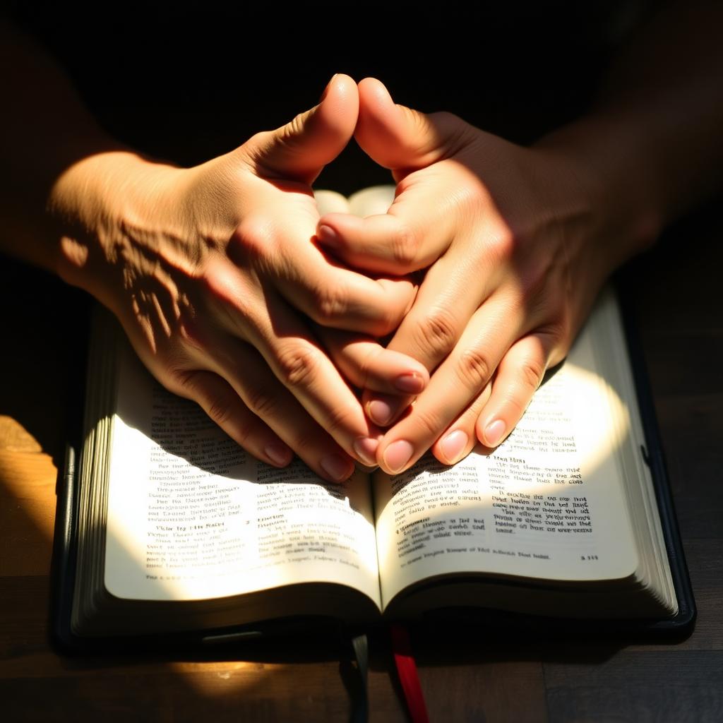 Orar es hablar con Dios, escuchar es dejarse amar.